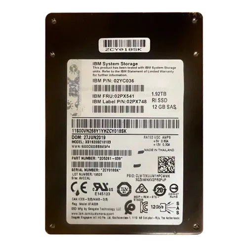 XS1920SE10103 Seagate Nytro 3330 1.92TB 3D Triple-Level Cell Dual 12Gb/s SAS 2.5-Inch Scaled Solid State Drive