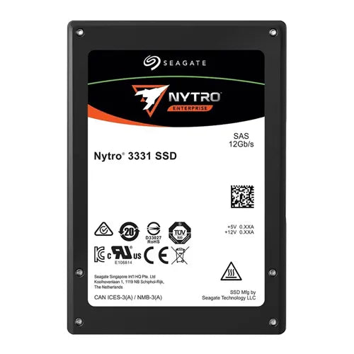 XS1920SE70004 Seagate Nytro 3331 1.9TB Triple-Level Cell SAS 12Gb/s 2.5-Inch Solid State Drive