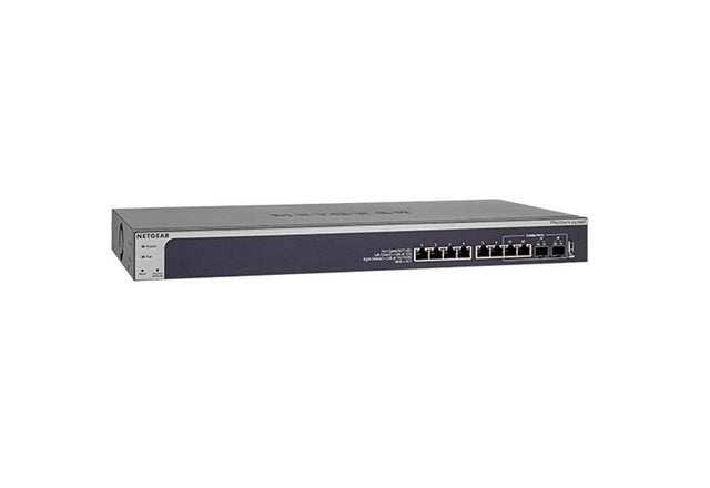 Prosafe XS708T 8 x SFP+ Ports 10GBase-T + 2 x Copper/SFP+ Combo Port Layer2 Managed Rack-mountable Gigabit Ethernet Network Switch