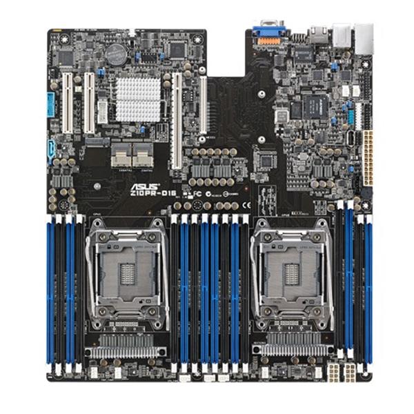 Z10PR-D16 ASUS Dual Socket LGA 2011-3 Intel C612 Chipset Xeon E5-2600 v4/ E5-2600 v3 Processors Support DDR4 16x DIMM 9x SATA3 6.0Gb/s EEB Server Motherboard (Refurbished)