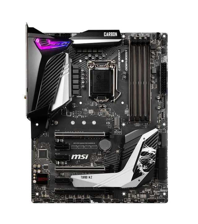 Z390GPCAR-B2 MSI Mpg Z390 Gaming Pro Carbon LGA1151 Intel Z390 DDR4 3-way (Refurbished)