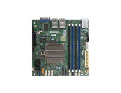 Supermicro - A2SDi-16C+-HLN4F - Socket FCBGA-1310 System on Chip Chipset Mini-ITX System Board Motherboard Supports Atom C3955 DDR4 4x DIMM - Orange Hardwares