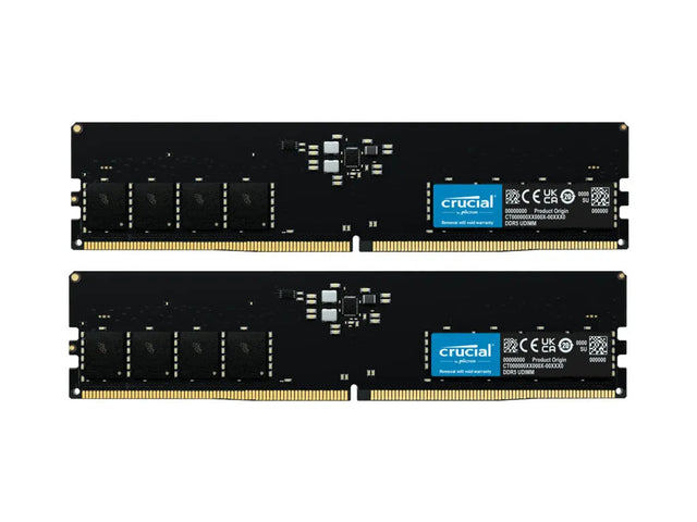 CT2K32G52C42U5 - Crucial (2x32GB) 64GB DDR5-5200 UDIMM Memory Kit