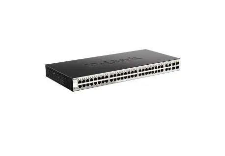 DGS-1210-52 - D-Link DGS-1210 Series 48 x Ports 1GBase-T + 4 x Ports Combo RJ-45/SFP Layer2 Managed 1U Rack-Mountable Gigabit Ethernet Network Switch