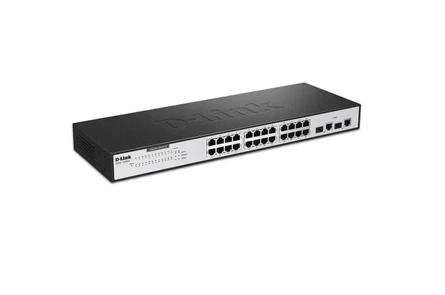 DGS-3120-48PC/EI - D-Link 44-Port 32MB 10/100/1000(PoE) Layer-3 Managed Stackable Gigabit Ethernet Switch with 4 Combo SFP Ports