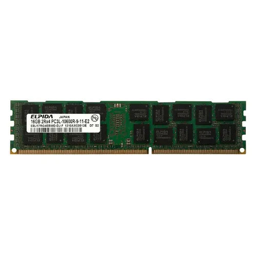 EBJ17RG4EBWD-DJ-F-HP - HPE 16GB DDR3-1333MHz PC3-10600 ECC Registered CL9 240-Pin RDIMM 1.5V Dual Rank Memory Module