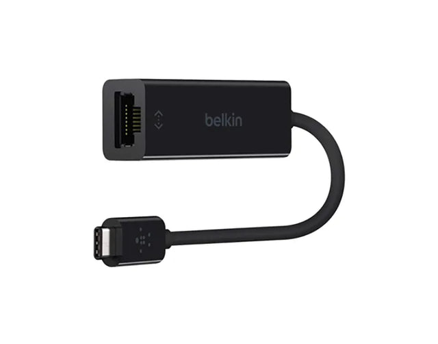 F2CU040BTBLK - Belkin USB-C to Gigabit Ethernet Adapter