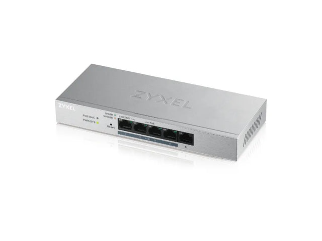 GS1200-5HP-V2 - ZyXEL 5-Port Web Managed PoE Gigabit Switch