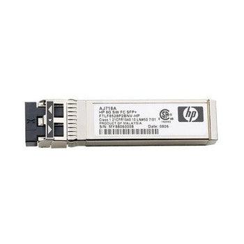 HP - AJ718AR - 8Gbps Short Wave Fibre Channel Multi-mode Fiber 150m 850nm LC Connector SFP+ Transceiver Module - Orange Hardwares