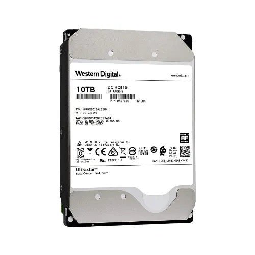 HUH721010ALE604-1 - HGST Ultrastar DC HC510 Series 10TB 7200RPM SATA 6Gb/s 256MB Cache (512e) (Secure Erase Encryption) 3.5-Inch Hard Drive