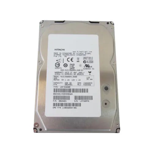 HUS156060VL5600-NC - NetApp 600GB 15000RPM SAS 3Gb/s 3.5-inch Hard Drive