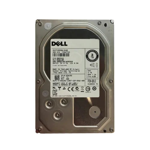 HUS723030ALS640-GEN - HGST Ultrastar 7K3000 Series 3TB 7200RPM SAS 6Gb/s 64MB Cache (512e) 3.5-Inch Enterprise Hard Drive