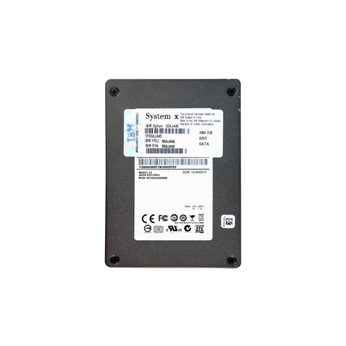 00AJ446 - Lenovo 480GB 3.5 inch MLC 6Gb/s SATA Solid State Drive