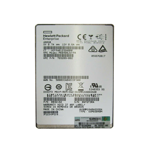 0B32162-HGST 400GB 2.5 inch MLC 12Gb/s SAS Solid State Drive