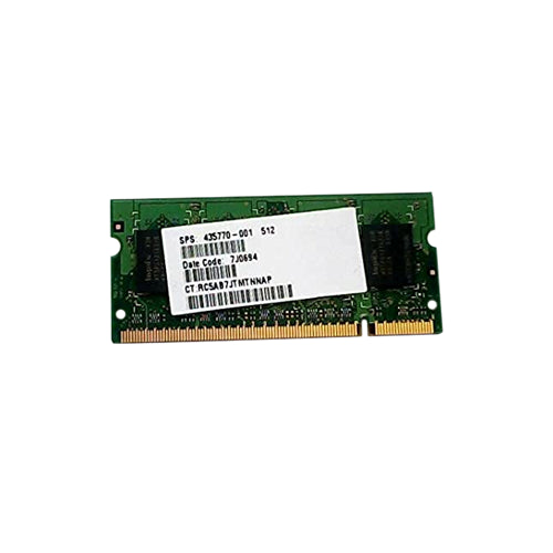 435770-001 - HP 512MB DDR2-533MHz PC2-4200 non-ECC Unbuffered CL4 200-Pin SoDimm 1.8V Memory Module