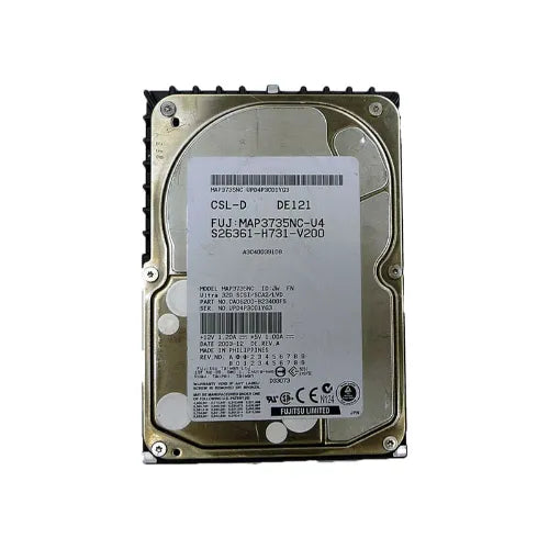 73.5GB 10000RPM Ultra320 SCSI 80-Pin 8MB Cache 3.5-Inch Enterprise Hard Drive