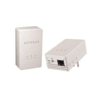 NetGear - XAVB1301-100PAS - Powerline 200 Mini 1 x Network (RJ-45) 25 MBps Powerline 5382 Sq. ft. Area Coverage HomePlug AV Fast Ethernet - Orange Hardwares