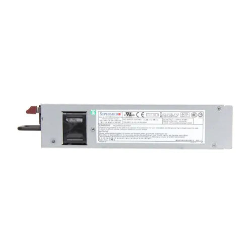 PWS-406P-1R-GEN - Supermicro 400-Watts 100-240V AC 50-60Hz 80-Plus Gold Redundant Power Supply for Server