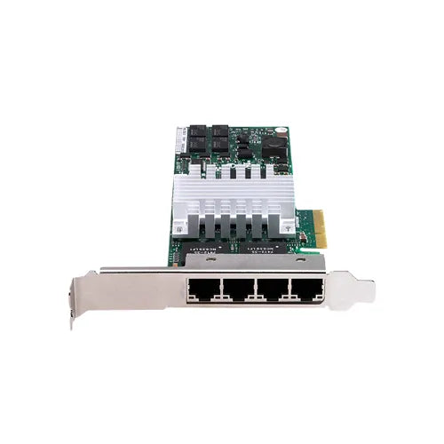 EXP19404PTLSP20 - Fujitsu PRO/1000 PT 4 x Ports 10/100/1000 Base-T PCI Express 64-bit Ethernet Server Adapter Card