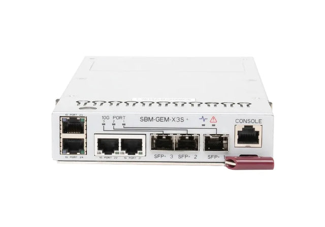 SBM-GEM-X3S - Supermicro SuperBlade 20 x Ports 10/100/1000 + 3 x Ports SFP+ + 4 x Ports 10/100/1000 Gigabit Ethernet Managed Switch