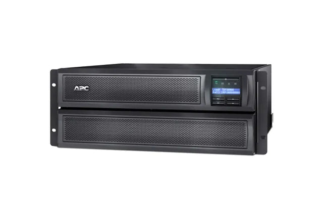 Smart-UPS X, Line Interactive, 3kVA, Rack/tower convertible 2U, 208V-230V, 8x C13+1x C19 IEC, Network card, Extended runtime