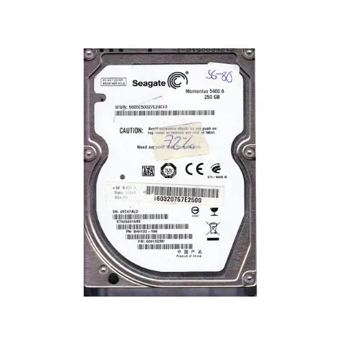 ST9250315AS-RFB - Seagate Momentus 5400.6 Series 250GB 5400RPM SATA 3Gb/s 8MB Cache (512) 2.5-Inch Hard Drive