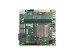 Supermicro - A2SDi-2C-HLN4F - Socket FCBGA-1310 System on Chip Chipset Mini-ITX System Board Motherboard Supports Atom C3338 DDR4 2x DIMM - Orange Hardwares