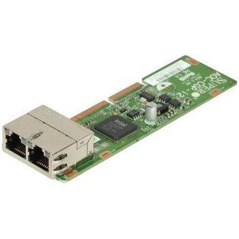 SuperMicro - AOC-CGP-I2 - Dual-Ports 1Gbps PCI Express 2.1 x4 Gigabit MicroLP Network Adapter - Orange Hardwares