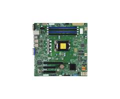 Supermicro - MBD-X11SCL-F - X11SCL-F Socket LGA1151 Intel C242 Chipset Micro-ATX System Board Motherboard Supports Core i3/Pentium/Celeron DDR4 4x DIMM - Orange Hardwares