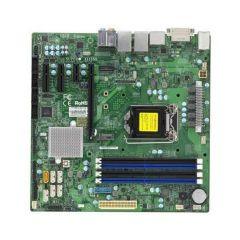 Supermicro - MBD-X11SSQ-L-B - X11SSQ-L Socket LGA1151 Intel H110 Chipset Micro-ATX System Board Motherboard Supports Celeron/Pentium/Core i3/i5/i7 Series DDR4 2x DIMM - Orange Hardwares