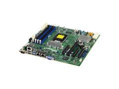 Supermicro - X11SSM - Socket LGA1151 Intel C236 Chipset Micro-ATX System Board Motherboard Supports Celeron/Pentium/Core i3/Xeon E3-1200 v6/v5 Series DDR4 4x DIMM - Orange Hardwares