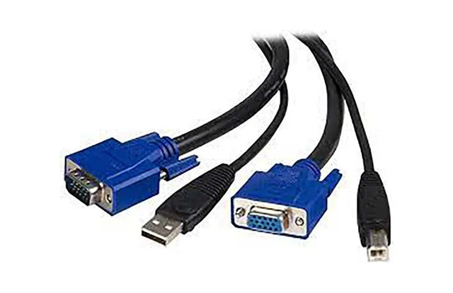 SVUSB2N1_6 - StarTech 6ft 2-in-1 USB KVM Cable