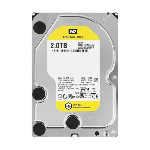 WD2004FBYZ-DEL - Dell RE 2TB 7200RPM SATA 6Gb/s 128MB Cache (CE) 3.5-Inch Hard Drive