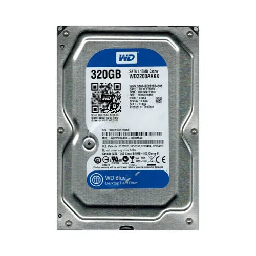 Blue 320GB 7200RPM SATA 6Gb/s 16MB Cache CE 3.5-Inch Hard Drive