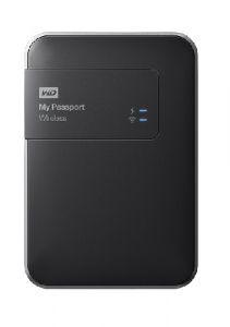 Western Digital - WDBDAF0020BBK-NESN - My Passport Wireless 2TB Wi-Fi Storage Network Hard - Orange Hardwares