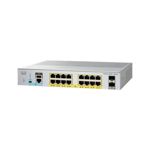 WS-C2960L-16PS-LL-AL - Cisco Catalyst 2960 16P PoE+ RJ-45 Managed Switch