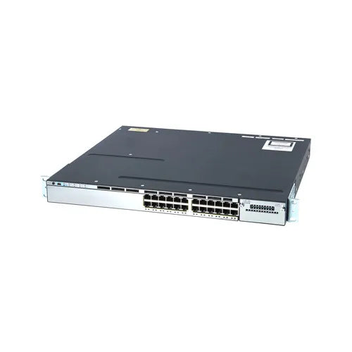 WS-C3750X-24P-S-1G - Cisco Catalyst 3750-X 24-Ports PoE+ RJ-45 L3 Switch