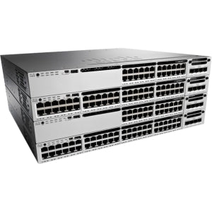 WS-C3850-24P-S-RF - Cisco Catalyst 3850 24-Ports PoE+ RJ-45 L3 Switch