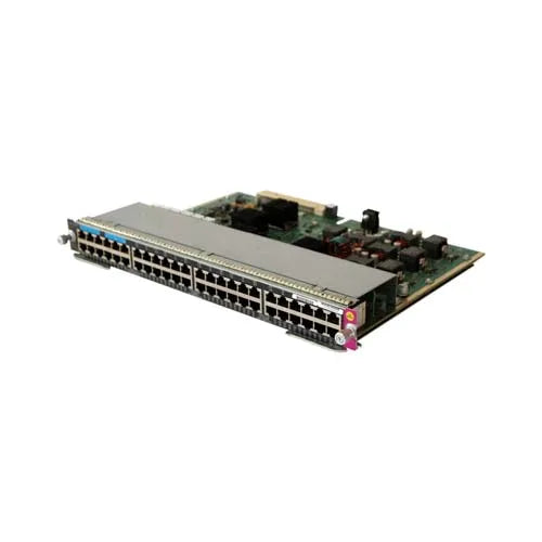 WS-X4748-12X48U++= - Cisco Catalyst 4500 Series 36 x Ports UPoE 1000Base-T + 12 x Ports UPoE 10GbE RJ-45 1U Rack-mountable Line Card