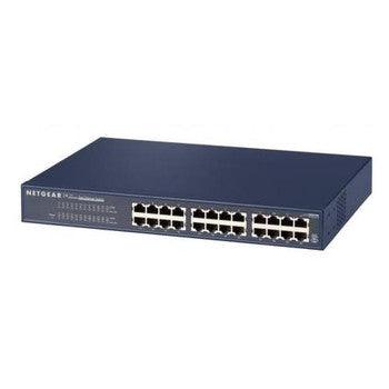 NetGear - JFS524200NAS - ProSafe Plus 24-Ports 10/100Mbps RJ45 Fast Ethernet Rackmount Switch