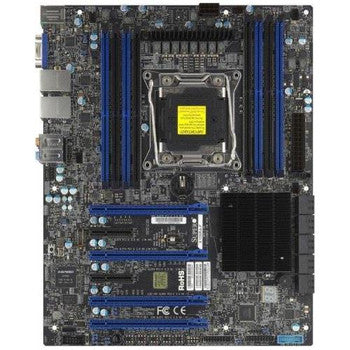 SuperMicro - MBDX10SRAFO - X10SRA-F Socket R3 LGA 2011 Xeon E5-1600 / E5-2600 v4 / v3 Intel C612 Chipset DDR4 8 x DIMM 10 x SATA 6Gbps ATX Server Motherbo