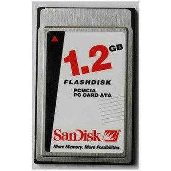 SanDisk - SDP3B-1280-101-50B - 1.2GB Industrial Type II ATA PCMCIA Flash Memory Card