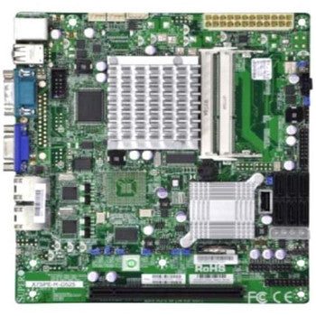 SuperMicro - MBD-X7SPE-HF-D525-B - X7SPE-HF-D525 Intel ICH9R Chipset Intel Atom D525 Processors Support DDR3 2x SO-DIMM 6x SATA 3.0Gb/s Flex-ATX Motherboa