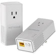 NetGear - PLP1000-100PAS - Powerline 1000 + Extra Outlet - White