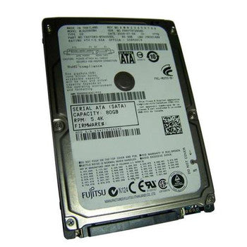 Fujitsu - MJA2080BH - 80GB 5400RPM SATA 3.0 Gbps 2.5 8MB Cache Mobile Hard Drive"