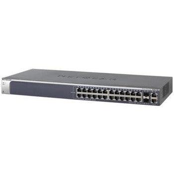 NetGear - FSM726S - ProSafe 24-Ports 10/100Mbps Layer 2 Managed Switch with 2 Combo Gigabit Ports