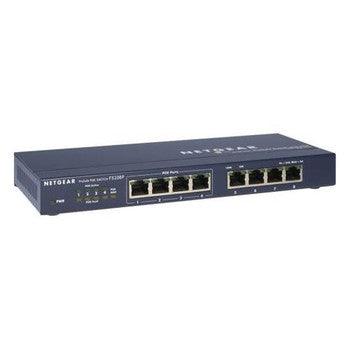 NetGear - FS108PNA - ProSafe 8-Ports 10/100Mbps Ethernet Switch with 4-Port Power over Ethernet (PoE)