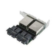 SuperMicro - AOM-SAS3-16I16E-LP - 16-Ports mini-SAS Internal to External Extended Low Profile Cable Adapter with Bracket