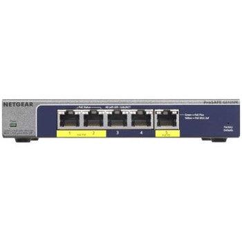 NetGear - GS105PE-10000S - Switch 5-Ports Gigabit Plus Switch Mit Poe Desktop