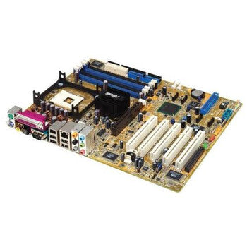 ASUS - P4P800-E - Socket LGA 775 Intel 865PE + ICH5R Chipset Intel Pentium 4/ Celeron Processors Support ATX Motherboard